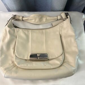 Coach Leather Hobo Shoulder Bag